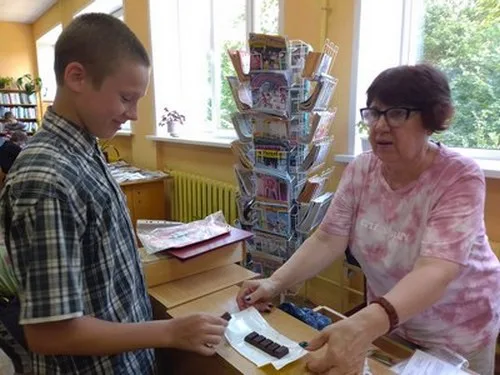 "Библиотека в шоколаде"