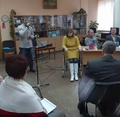 Творческая встреча с членом  Речицкого ОО «БелТИЗ» Светланой Анатольевной Каленчуковой