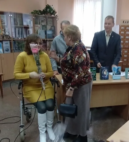 Творческая встреча с членом  Речицкого ОО «БелТИЗ» Светланой Анатольевной Каленчуковой