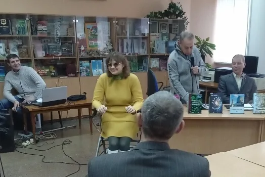 Творческая встреча с членом  Речицкого ОО «БелТИЗ» Светланой Анатольевной Каленчуковой