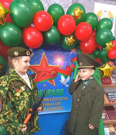 «Вам, защитники, желаем!»