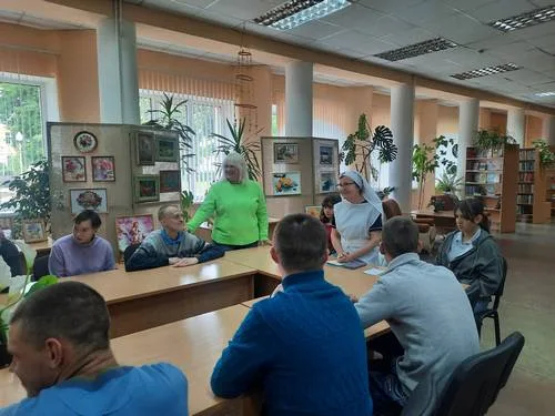 Встреча с сестрой милосердия
