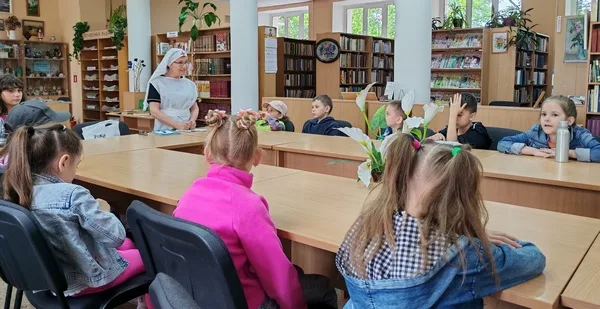 Встреча с сестрой милосердия